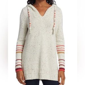 3/$30 NWT Nic + Zoe Winter Sunset Hooded Sweater Size XS Retails for $158